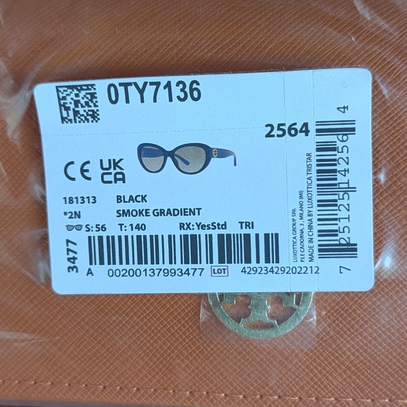 New Tory Burch Sunglasses 0TY7136